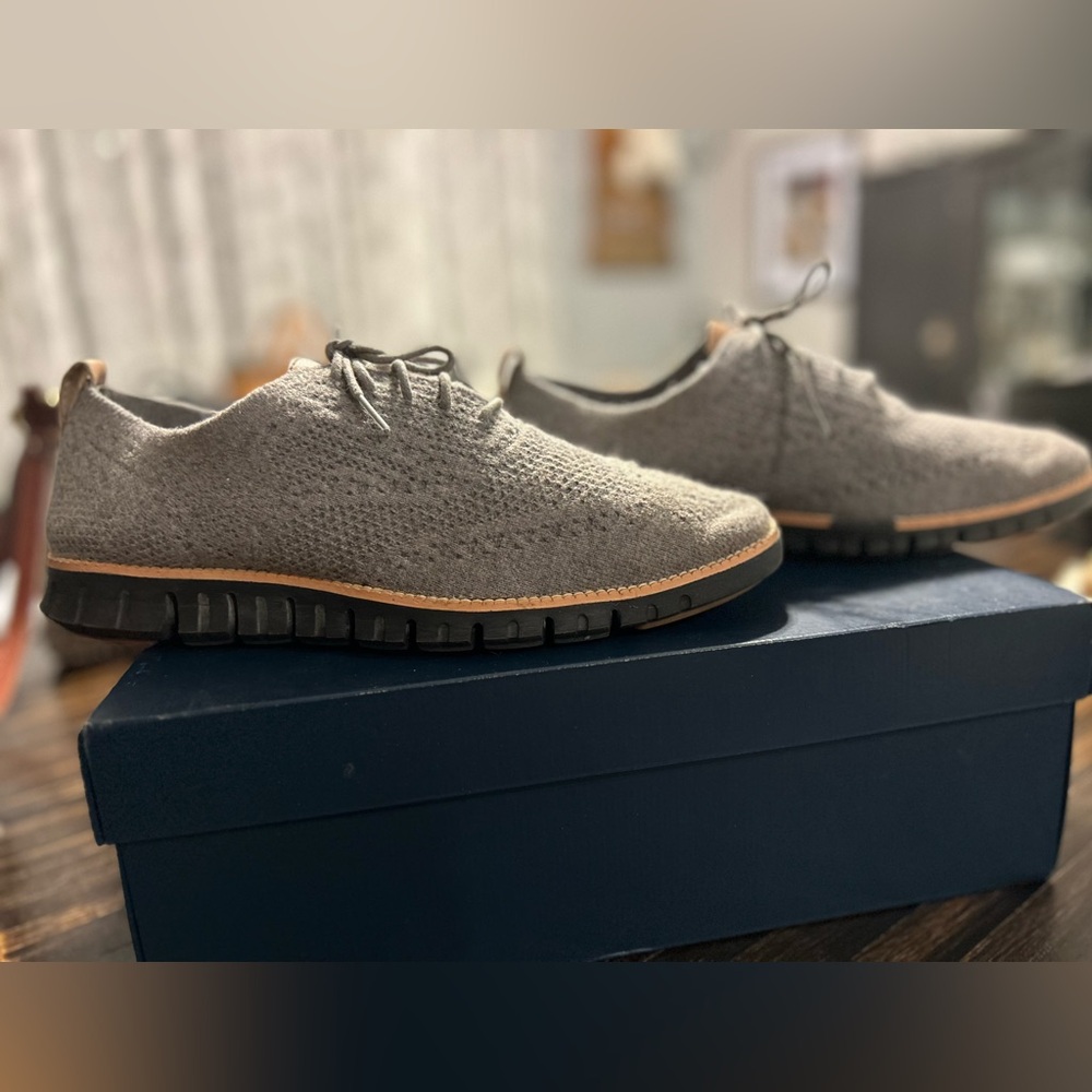 Cole Haan Zerogrand Stitchlite Wool Oxfords for Men